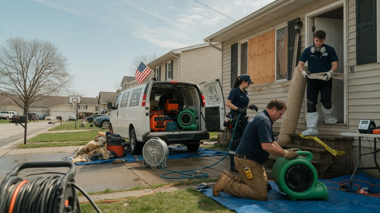 Water Damage Restoration in Kinder, LA near me